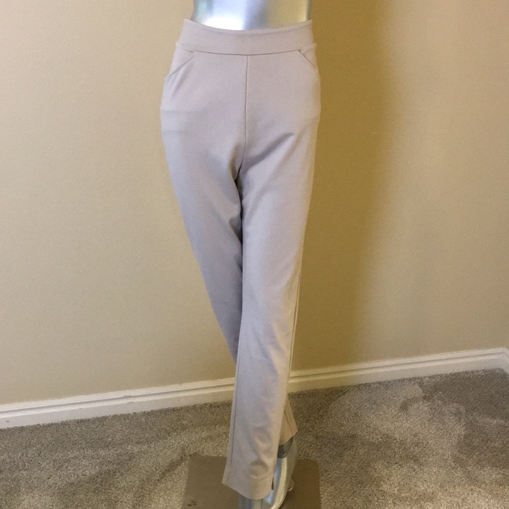 SOFT SURROUNDINGS | Beige Tapered Knit Pants